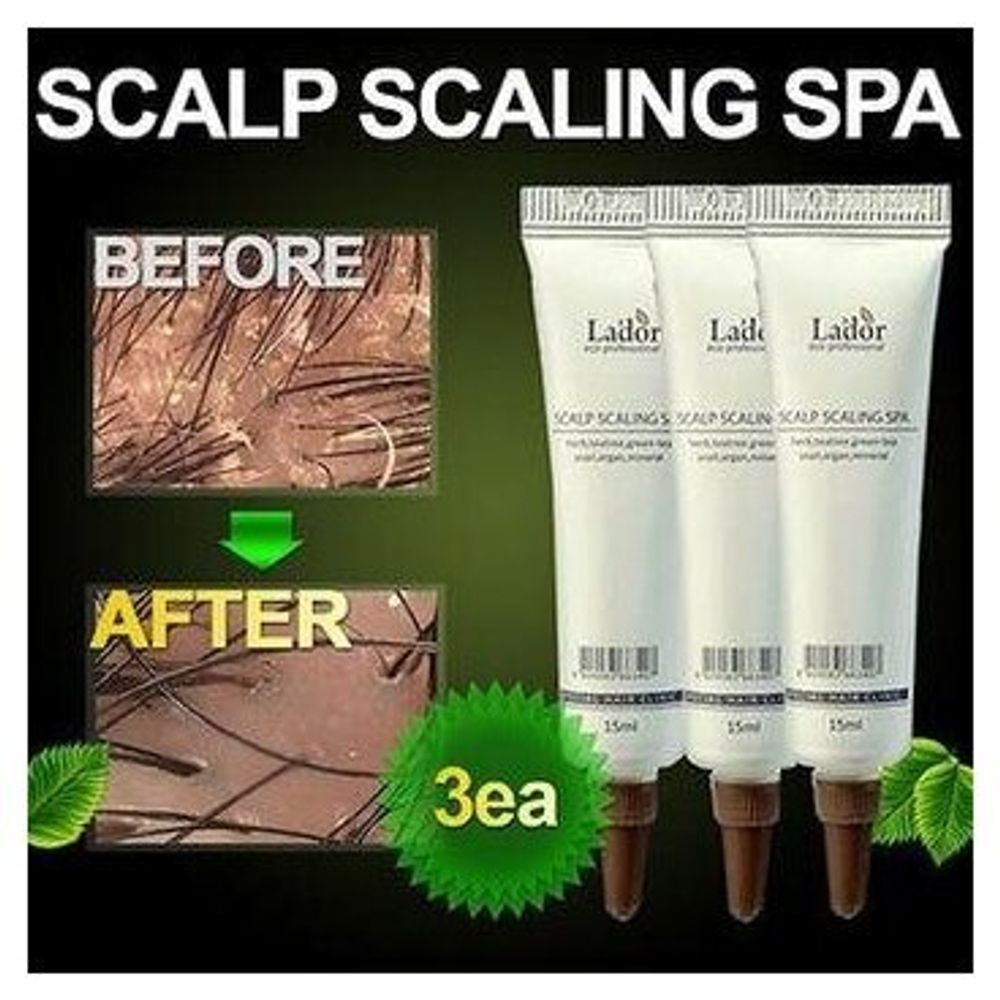 La'dor Пилинг для кожи головы Scalp Scaling SPA, 19 г, 15 мл, туба