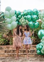 Шар (12''/30 см) Reflex, Зеркальный блеск, Аврора грин (932), хром, 12 шт.