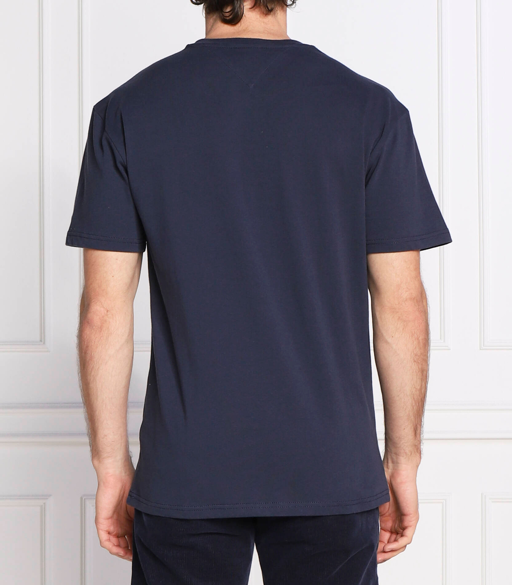 футболка colorblock Tommy Jeans - темно-синий(DM0DM14994)