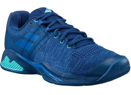 Мужские кроссовки теннисные Babolat Propulse Blast Clay Men - dark blue/viridian green