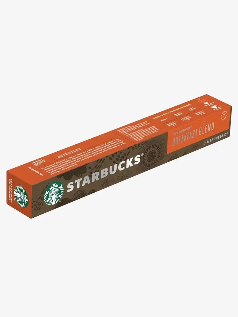 Кофе капсульный Starbucks Nespresso Breakfast Blend, для системы Nespresso, 10 шт