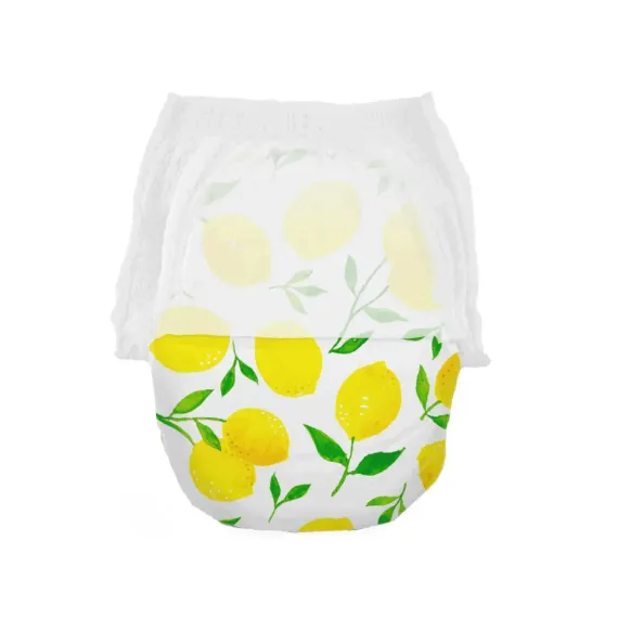 Трусики-подгузники Offspring XL 12-20 кг, 30 шт, лимоны