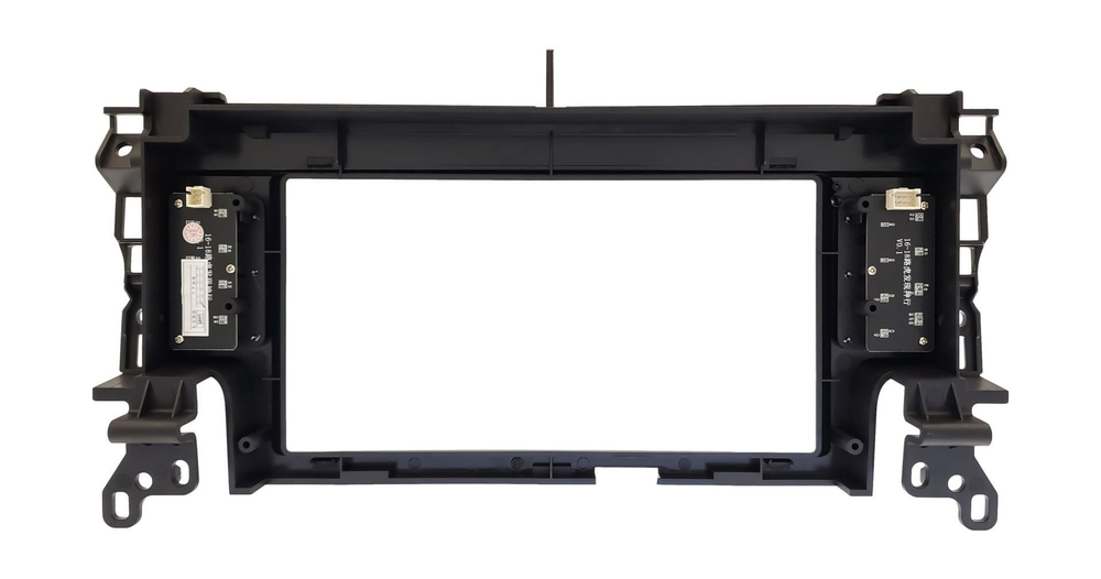 Комплект рамки с разъёмами 9" Land Rover Discovery Sport 2014 - 2019 (для авто без CD) с кнопками - Car-Smart 9641F2