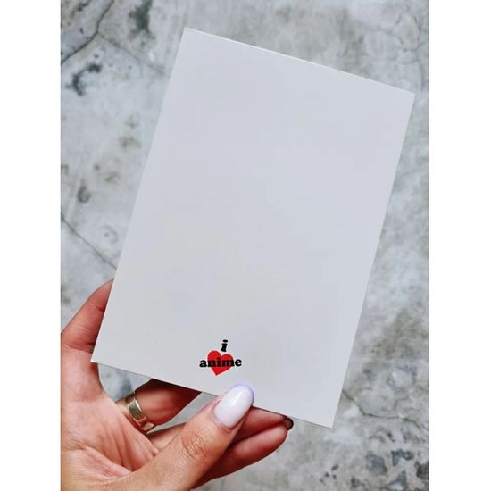 Открытка Рюк из аниме Тетрадь смерти