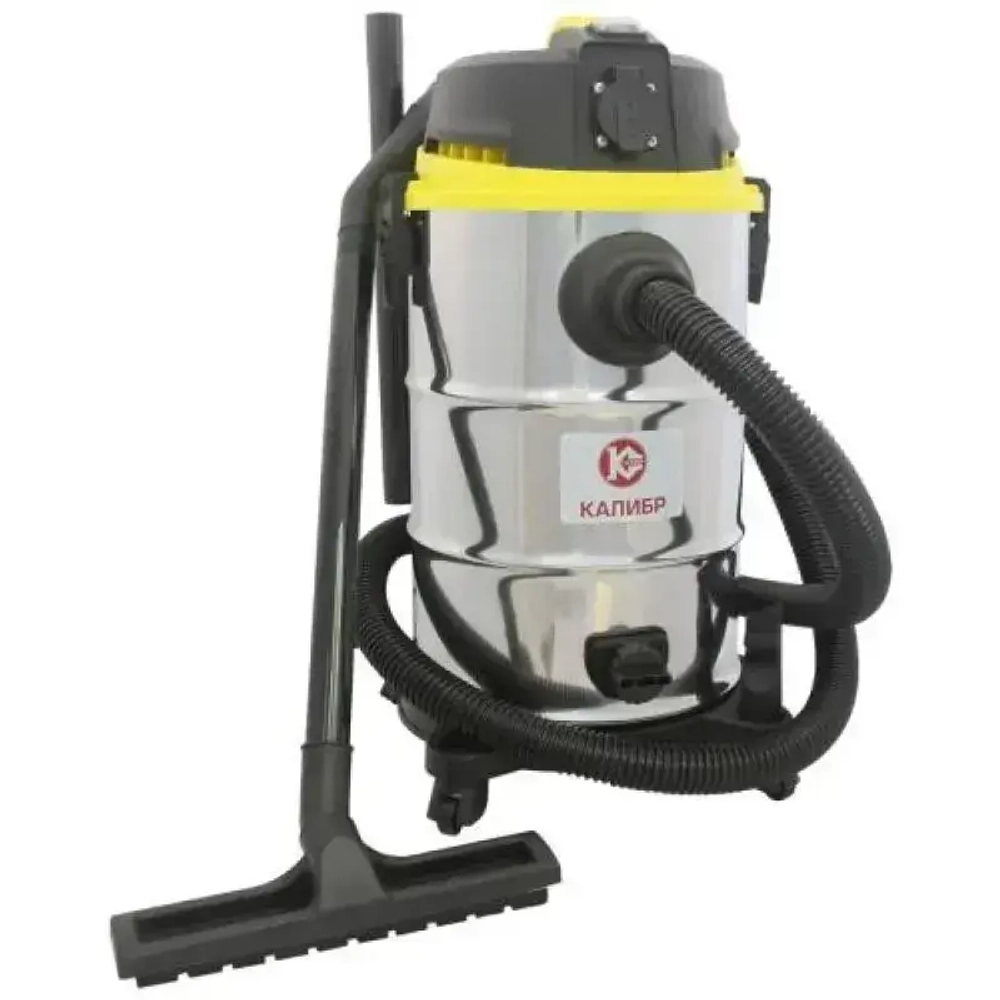 Калибр Строительный пылесос 30 л, 1600 Вт