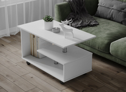 Столик журнальный Консул-5, белый