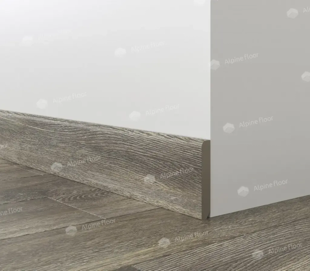 Напольный плинтус Parquet Light Венге Грей SK 13-8