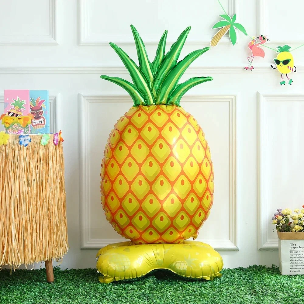 Фольгированный шар-фигура на подставке «Ананас» AIR, 152 см