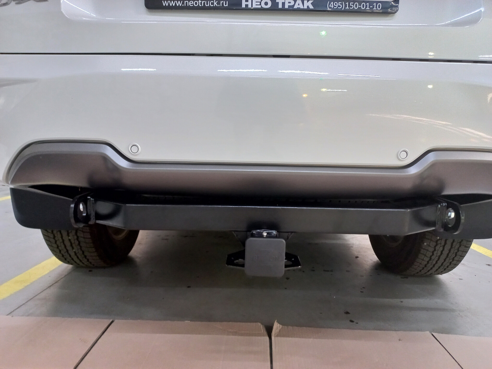 Фаркоп Бизон на Isuzu MU-X FA 0330-E (с 2020 г.в.) (паспорт и сертификат в комплекте)(без электрики)