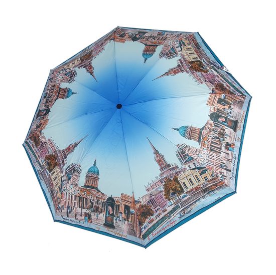 Компактный зонт Три Слона, Петербург-Екатеринбург 4833-A-03