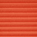 Штора плиссе Стандарт с ручками, ткань Аванти арт. 4078 оранжевый, цвет комплектующих белый, серый, антрацит, черный, коричневый, кремовый и т д