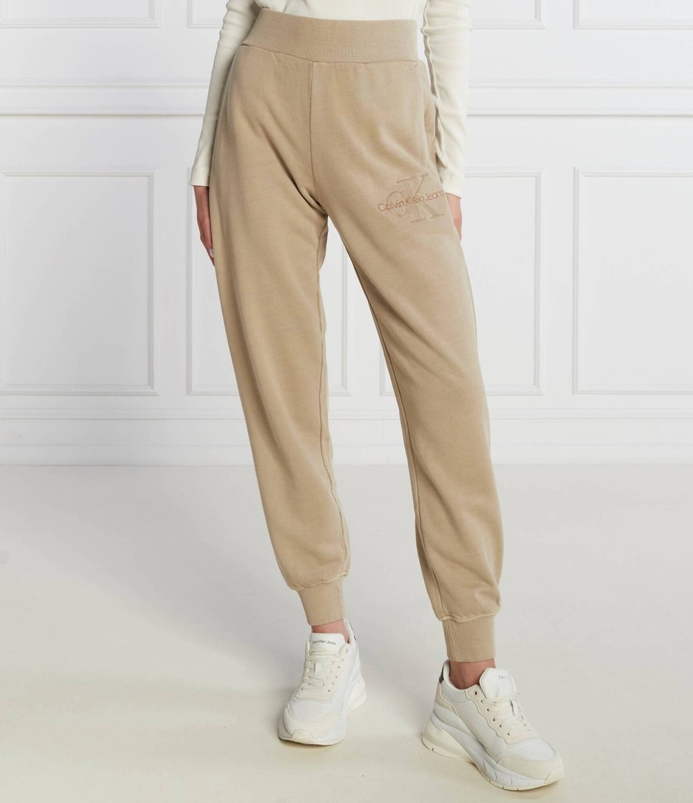 Спортивные штаны CALVIN KLEIN JEANS - бежевый(J20J221921)