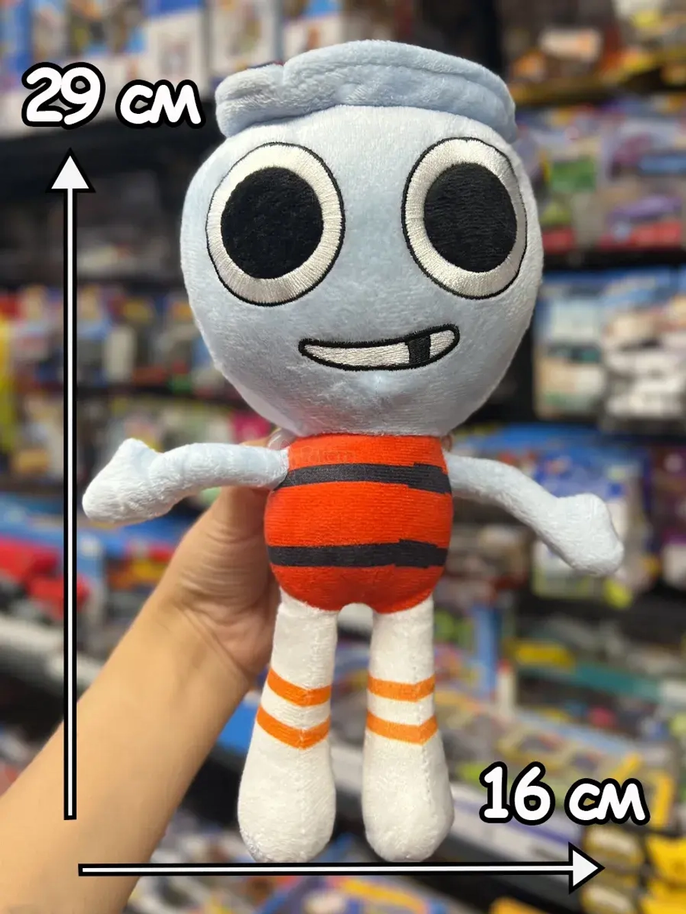 Мир Денди игрушки мягкие Финн Dandy's World Дэнди