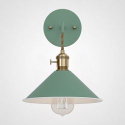 Бра С Подвесным Плафоном Braid Wall Green By Imperiumloft