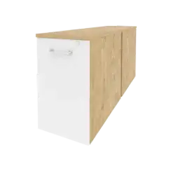 Onix Тумба двойная низкая выдвижная приставная/опорная O.VTPO-2.8 432*1635*750