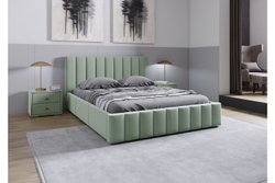 Кровать с ортопедическим основанием Нега 140х200, Мятный