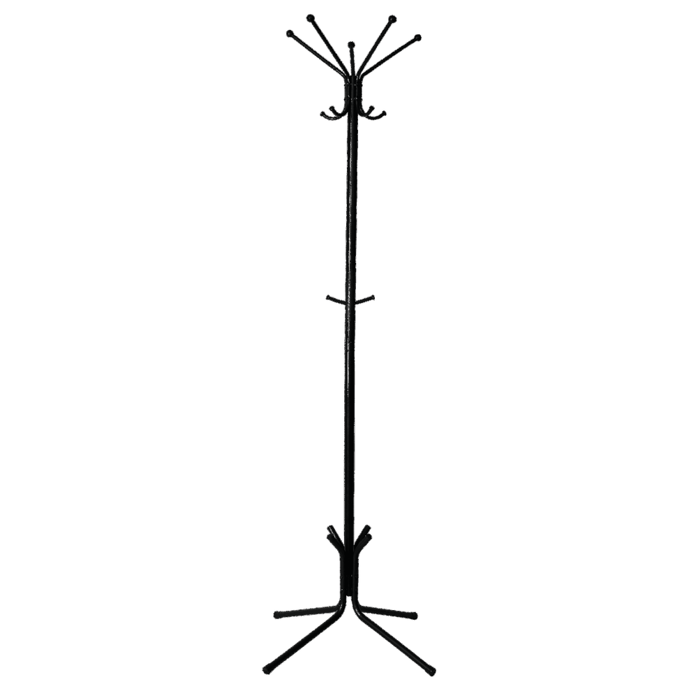 Вешалка напольная "Луч 5" (черный)