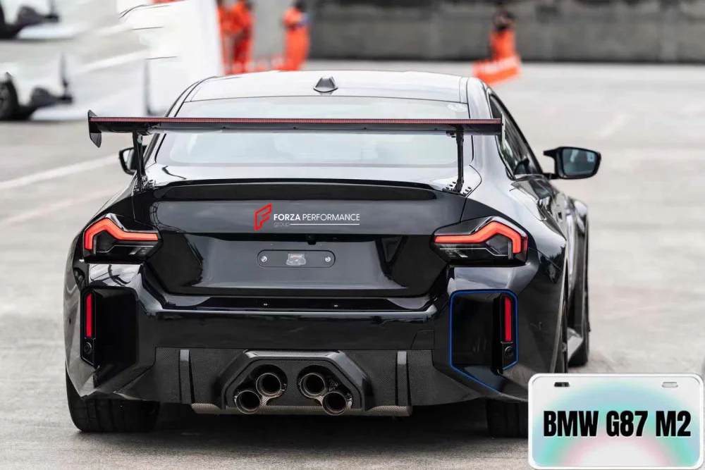 Карбоновый диффузор заднего бампера для BMW M2 G87 2023+ БМВ тюнинг