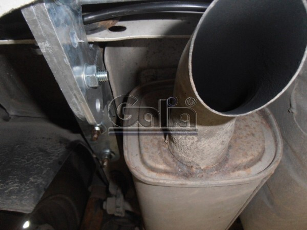 Фаркоп оцинкованный Galia C038C для Citroen C4 2004-2010, 2010-, Peugeot 307 2001-2007, Peugeot 308 2007-2012(паспорт и сертификат в комплекте)(без электрики)