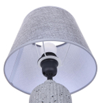 8216/1T CLASSI LN26 508 серый, керамика/текстиль Настольная лампа Е27 1*60W 220V FANNA