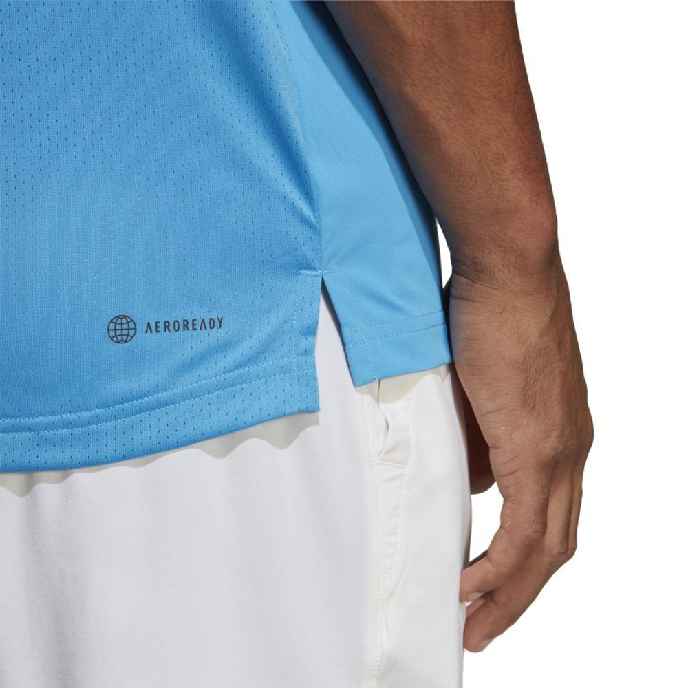 Мужская теннисная футболка Adidas Club Tennis Tee - pulse blue
