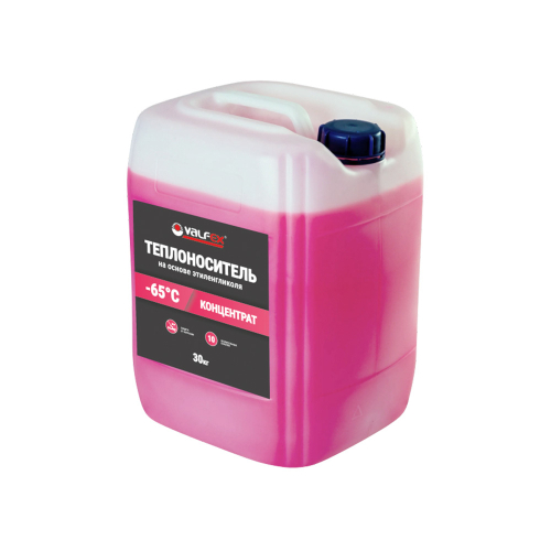 Теплоноситель -65 (на основе этиленгликоля) 20 кг VALFEX