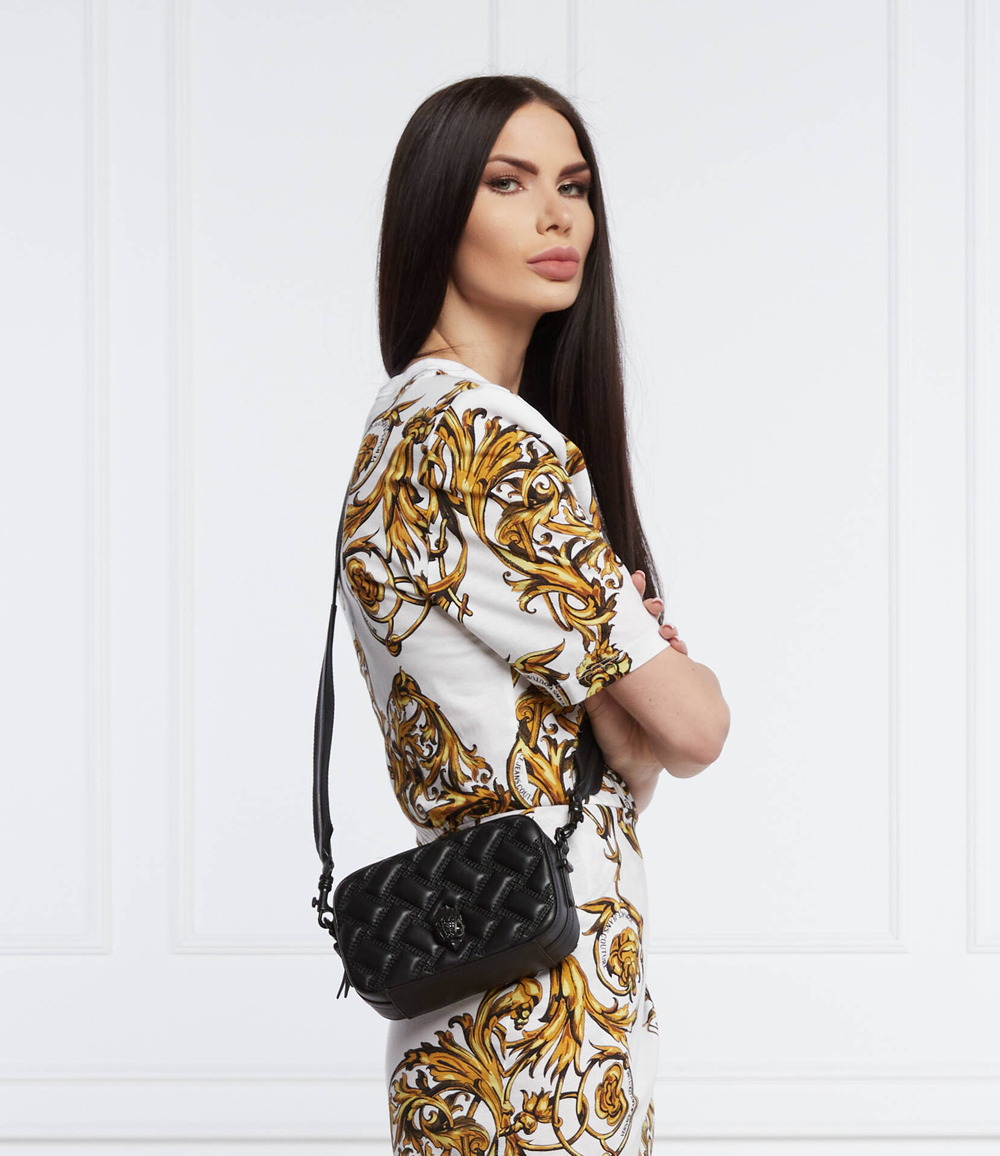 кожаная сумка-мессенджер Kurt Geiger - черный(8894900109)