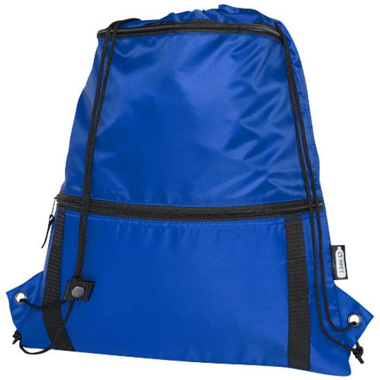 Изолированная сумка со шнурком Adventure объемом 9 л из переработанных материалов, соответствующих стандарту GRS