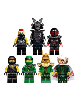 Конструктор Ниндзя Храм воскресения 809 деталей 10806