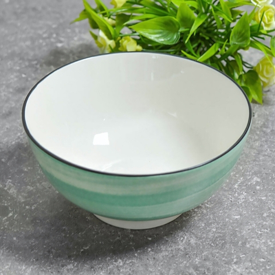 Пиала 450мл 14см Аэрограф Зеленый