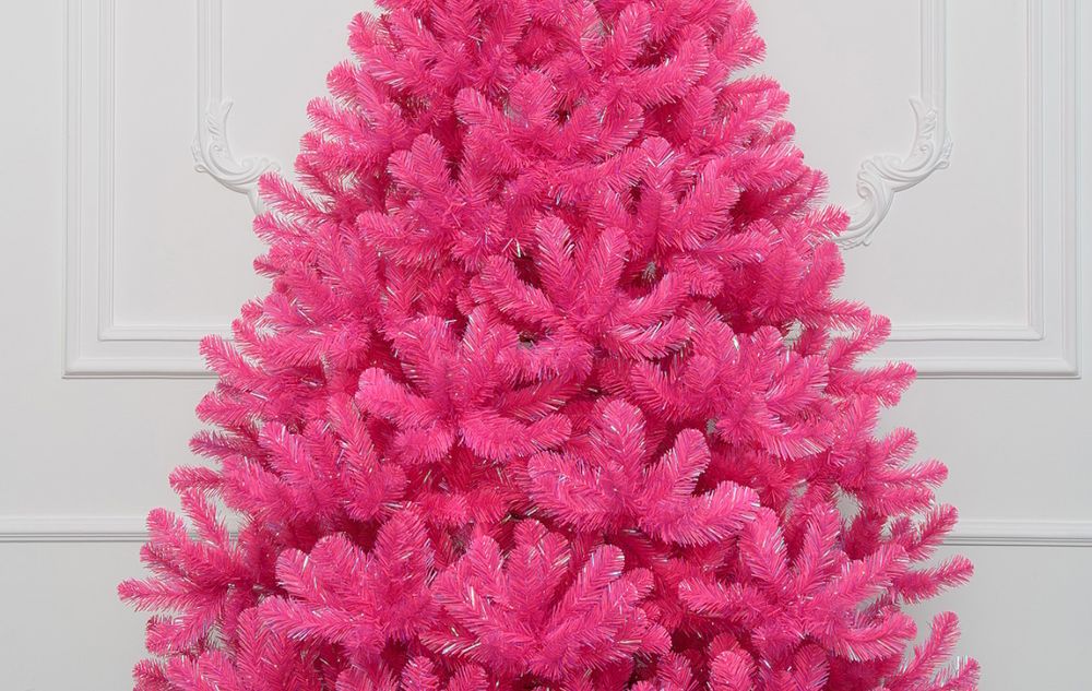 Искусственная розовая елка «Фуксия» (пвх) 3 м