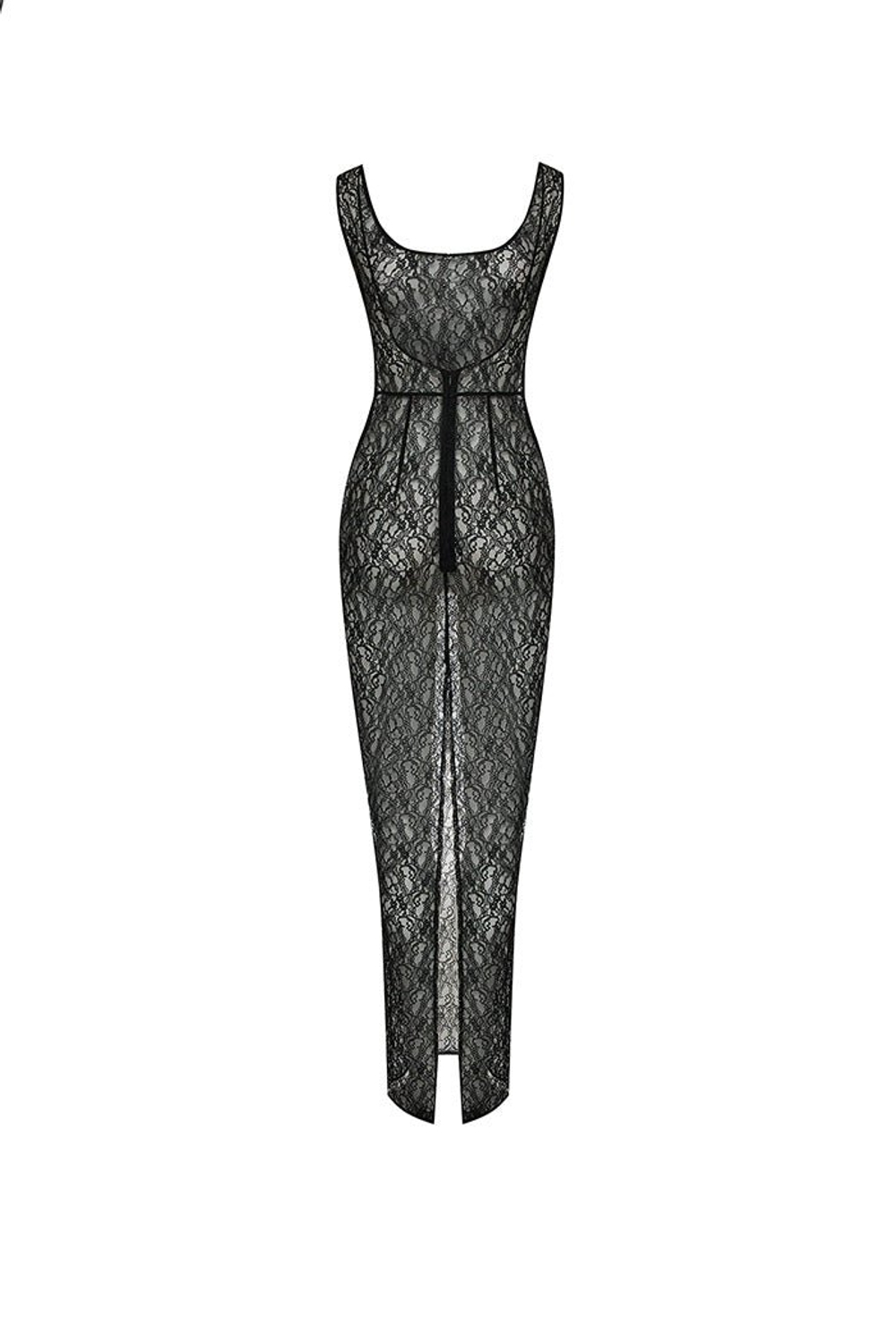 Платье макси из кружева