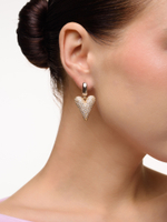 Серьги "Elongate Shine" Bicolor на швензе амур