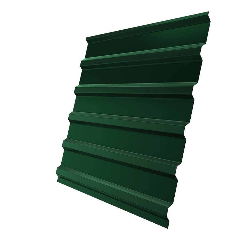 Профнастил С20 Grand Line Optima Pe 0,45 мм RAL 6005 зеленый мох двухсторонний