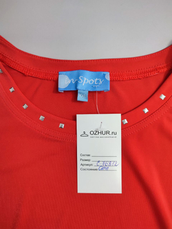 Блуза In Spoty без рукавов 52 размер