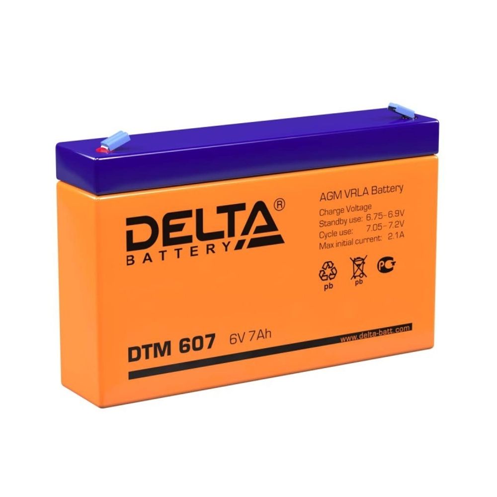 DTM 607 аккумулятор Delta