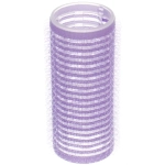 Бигуди липучки, 6шт., однотонные, цвет сиреневый, d-2,5см