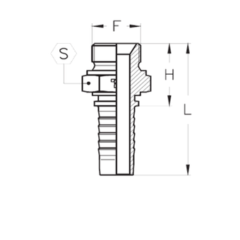Фитинг DN 38 BSP (Ш) 2