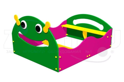 Детская песочница «Гусеничка»