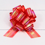 Бант Шар 5см Набор 5 шт с перламутровой лентой (Микс)