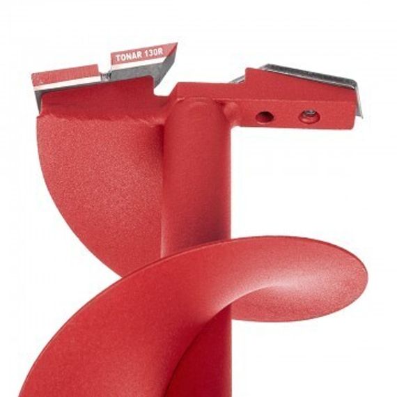 Ледобур BURAN 130R правое вращение, цельнотянутый шнек (LB-130R) Тонар