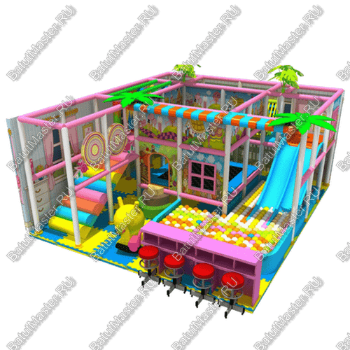 Детский игровой лабиринт «Чудо-остров»