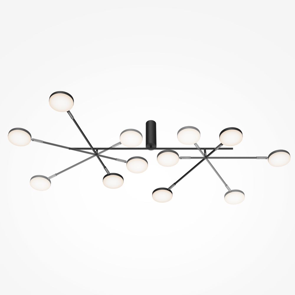 Люстра потолочная светодиодная Maytoni   MOD070CL-L30B3K