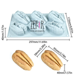 Силиконовая форма "ПЕКАН", Китай