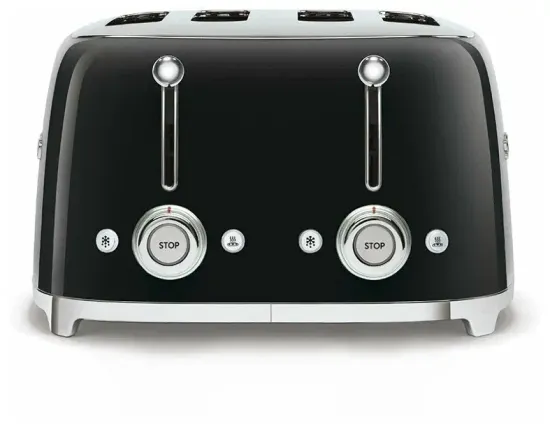 Тостер Smeg TSF03BLEU , черный