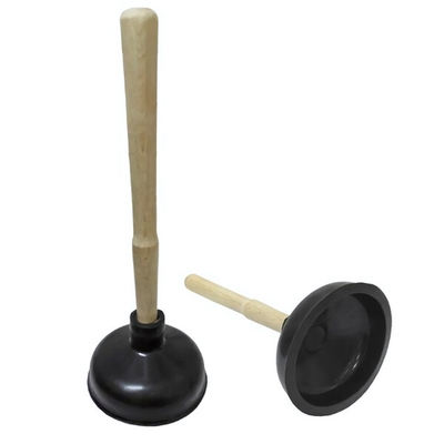 Вантуз с деревянной ручкой 4033