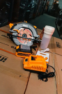 Акк. Дисковая пила 185мм +4Ач+ЗУ 20В б/щ + акк. Блендер INGCO COSLI240207 с НДС