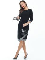 Платье Элегантное решение, блэк DStrend (Акция)