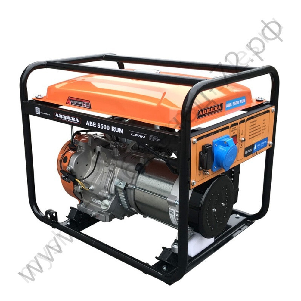 Бензогенератор Aurora ABE 5500 RUN (увеличенный топливный бак)