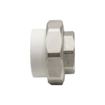 Муфта комб. разъемная, вн 50х1 1/2" EVER® plast  БЕЛЫЙ (Россия)